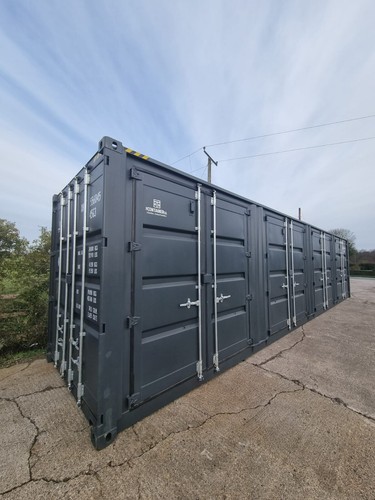 40ft side opening - side, container
