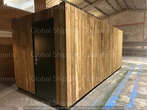 20ft 8ft cladded - 20ft, shipping
