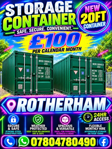 New 20ft shipping - new,