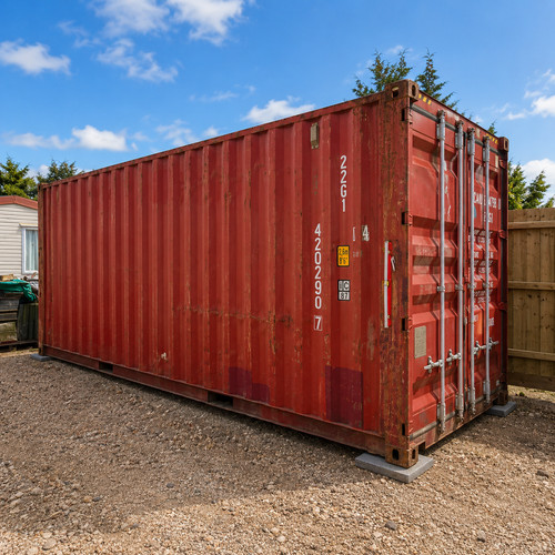 20ft shipping container used - container, |