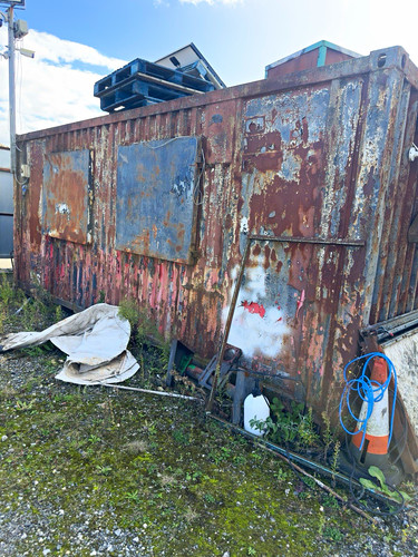 Steel shipping container - shipping,