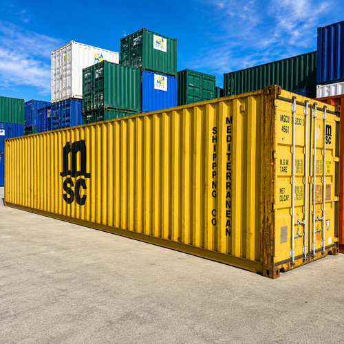 40ft shipping container - container, |